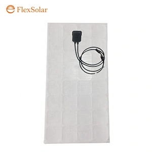 Black 108watt 18v Monocrystalline Sunpower Semi Flexible Solar Panel Without Frame