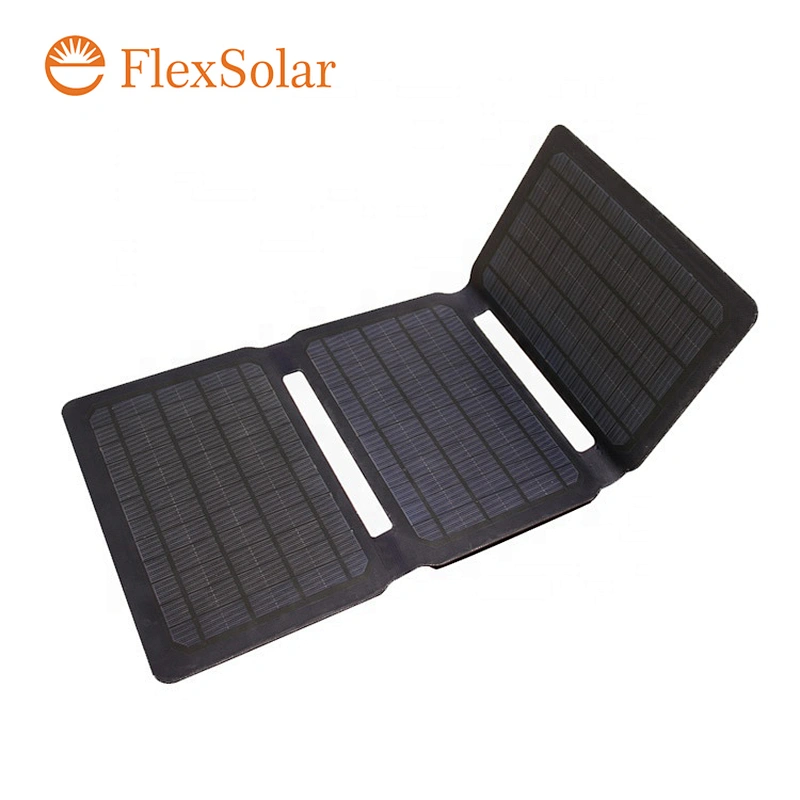waterproof quick charger dual usb 20w folding solar panel charger