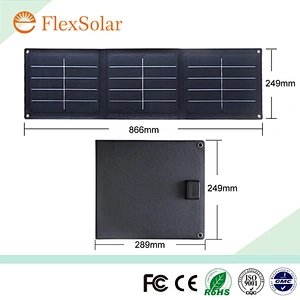 Outdoor 32W Waterproof Solar Charger Foldable Solar Panel
