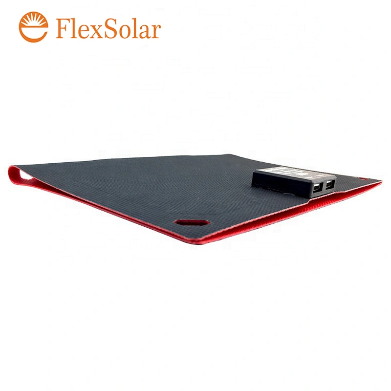 Flextech Solar panel charger 10W thin light weight for mobile phone