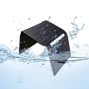 waterproof quick charger dual usb 20w folding solar panel charger