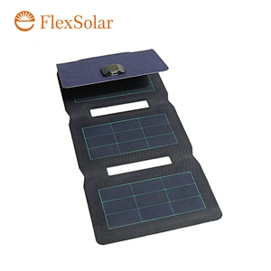 waterproof 6.4W 5V usb folding mini solar powered charger