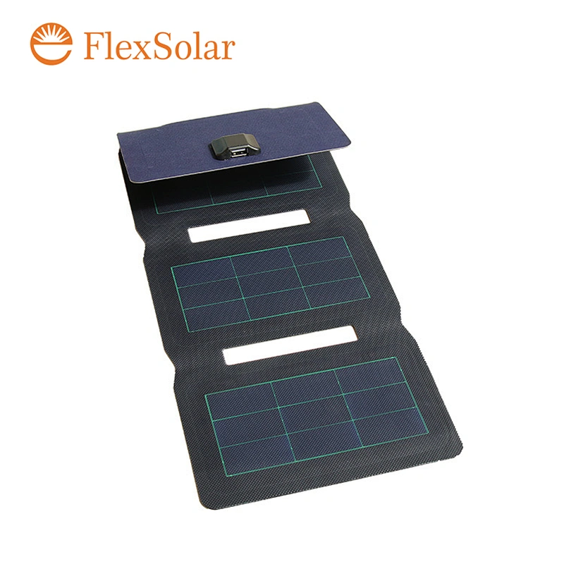 waterproof 6.4W 5V usb folding mini solar powered charger