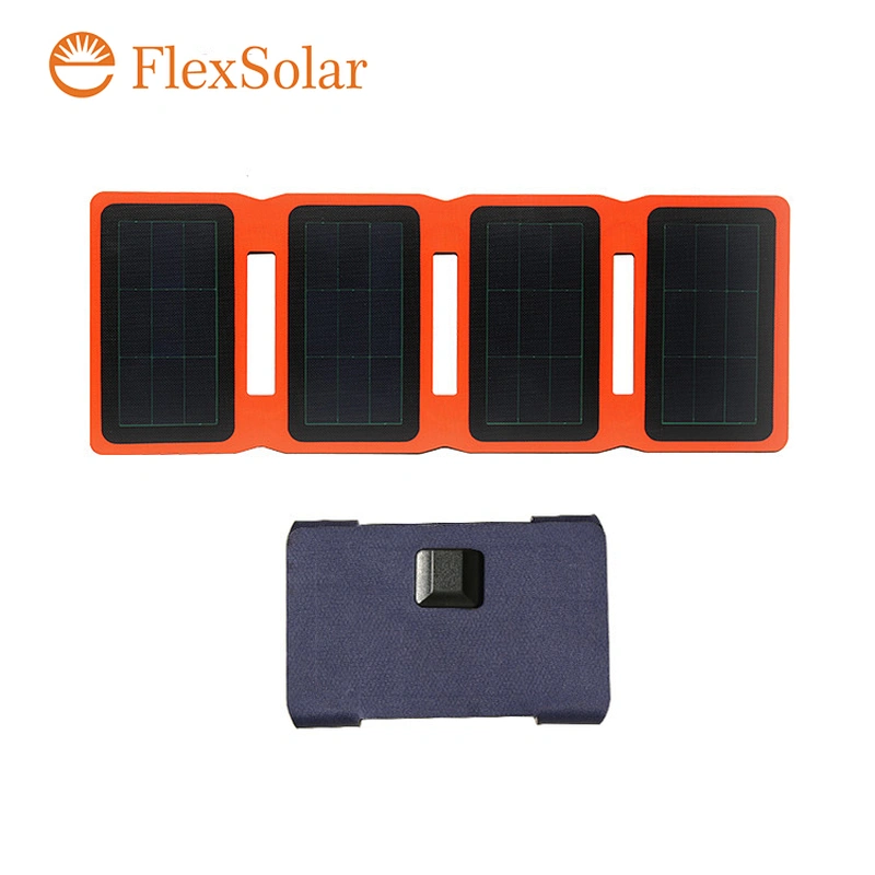 waterproof 6.4W 5V usb folding mini solar powered charger