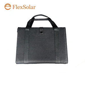 100W fabric dual usb folding solar charger