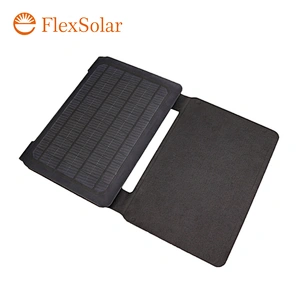 waterproof quick charger dual usb 20w folding solar panel charger