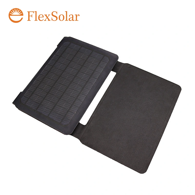 waterproof quick charger dual usb 20w folding solar panel charger