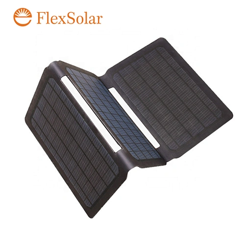 waterproof quick charger dual usb 20w folding solar panel charger