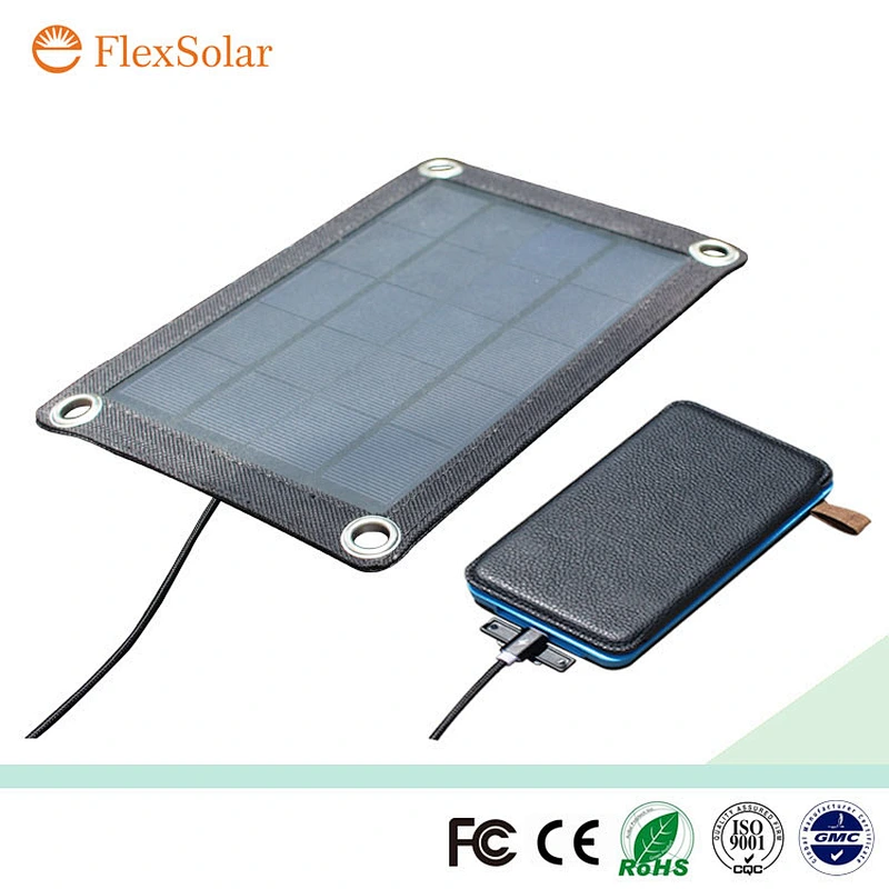 Flexsolar Mini Size 3.15w 5V PET solar panel With USB and Scratch resistant surface