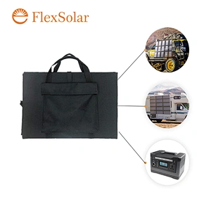 200W fabric dual usb folding solar charger