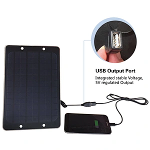 High Efficiency 6w Solar power charger Panel For Sharing Bike Bicycle