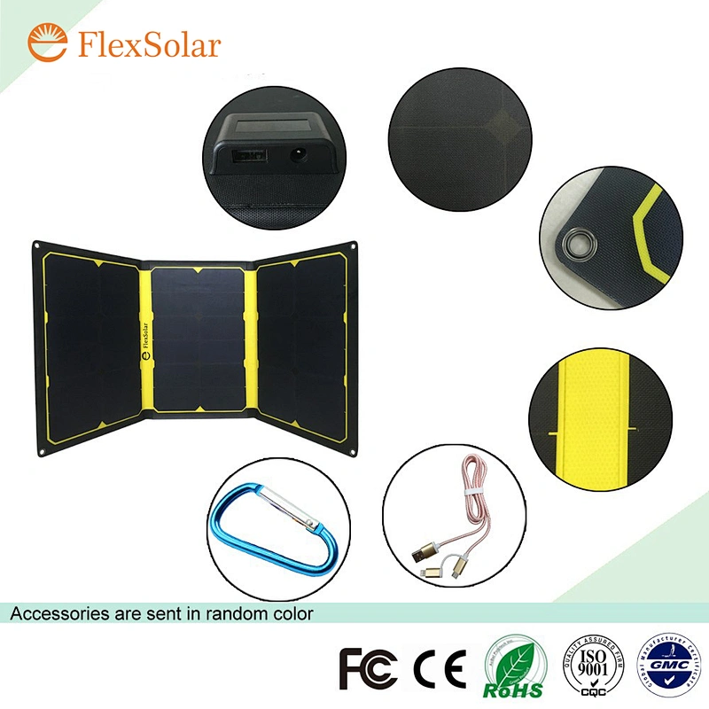 57W Folding Solar Panel Charger