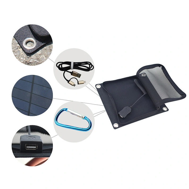 Flexsolar Mini Size 3.5w 5V PET solar panel With USB