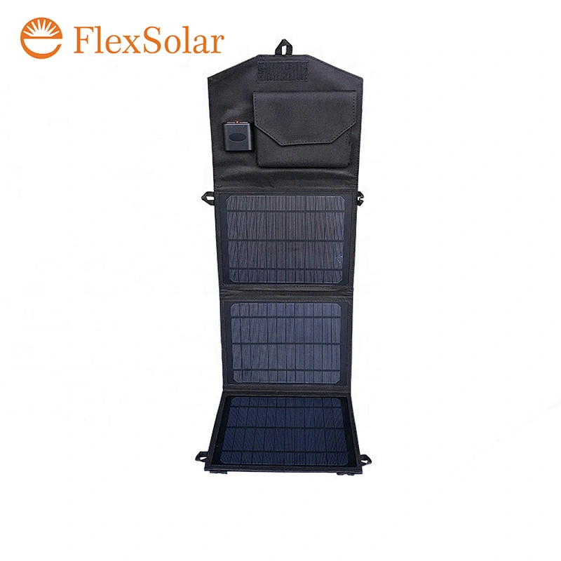 15W USB Mobile Power Bank Tablet wireless charger solar  panel charger