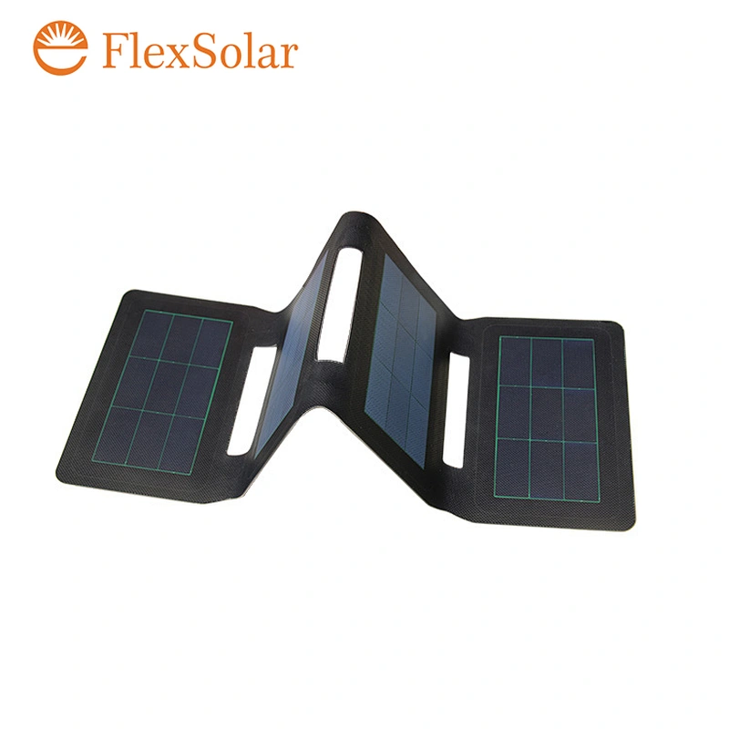 waterproof 6.4W 5V usb folding mini solar powered charger