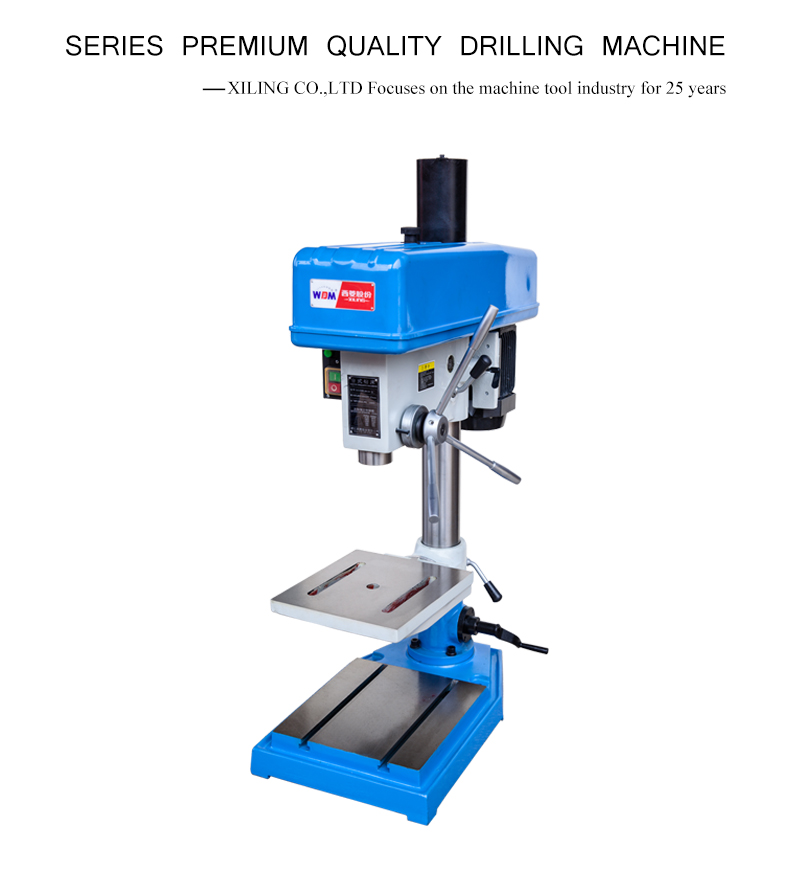 Headstock,column and base are made of high quality cast iron,and after aging treatment,stable and strong,durable.High precision,high speed,widely used in instruments,meters and cameras and other industries.