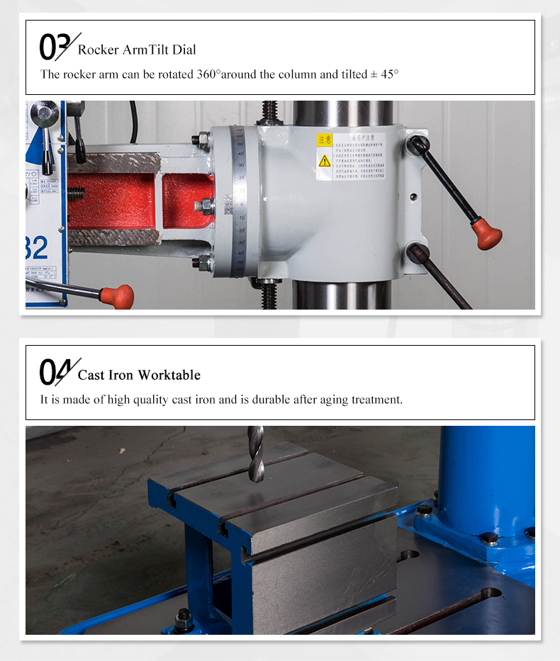 With wide range of speed,ith manual,power feeds.The feed of machines are very easily engaged and disengaged at any time.