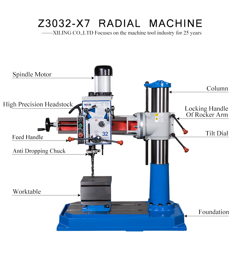 Radial Drilling Machine-catalogue-WDM