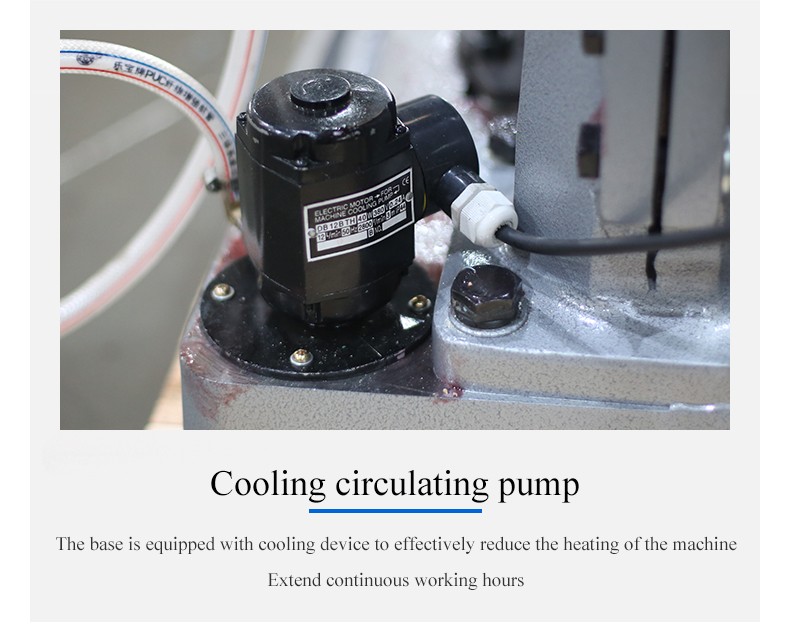 Easy to handle a variety of materials;the feed pitch is AB wheel;high power copper core motor