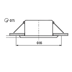 Downlight Fitting PC Reflector