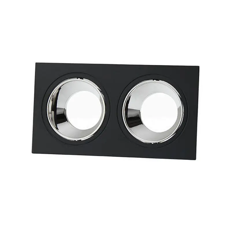 2-head Recessed Light Frame