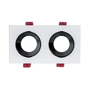 2-head Recessed Light Frame