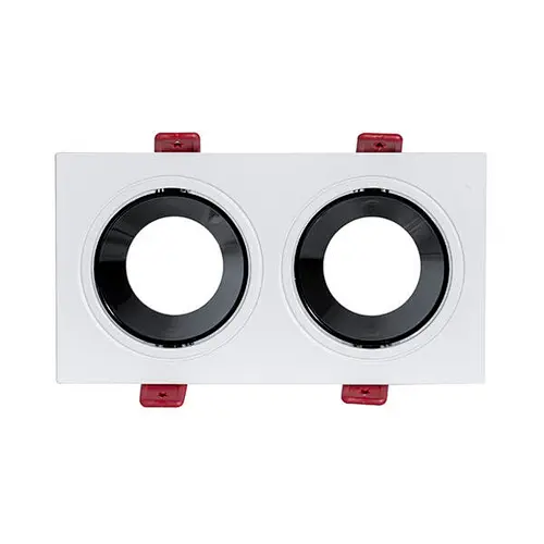 2-head Recessed Light Frame