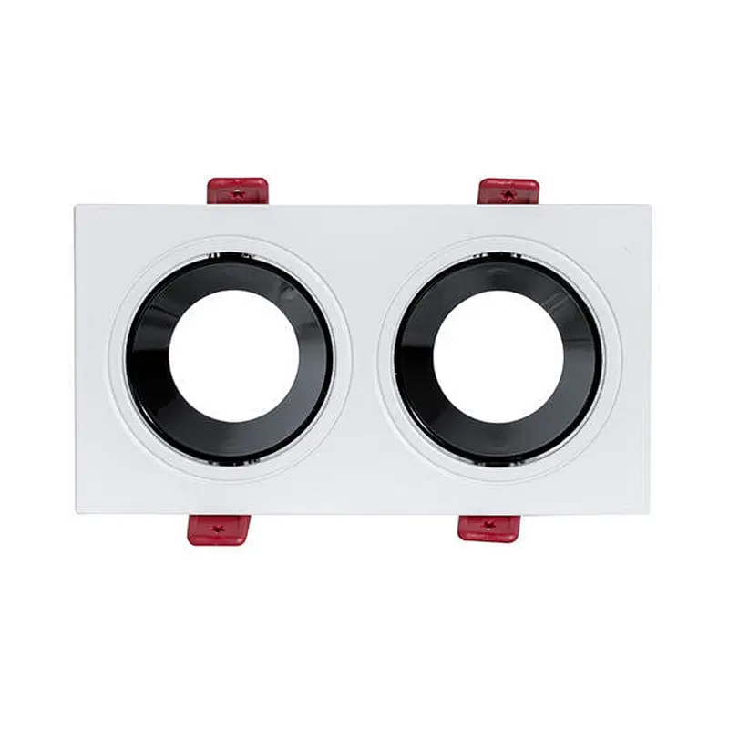 2-head Recessed Light Frame