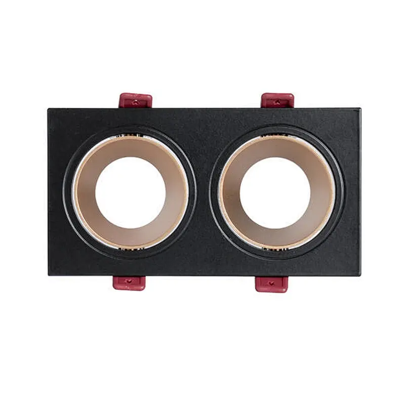 2-head Recessed Light Frame