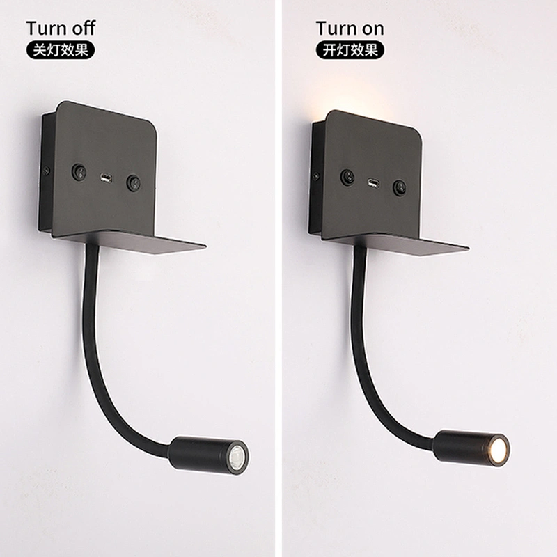 Bedside LED Reading Wall Lamp