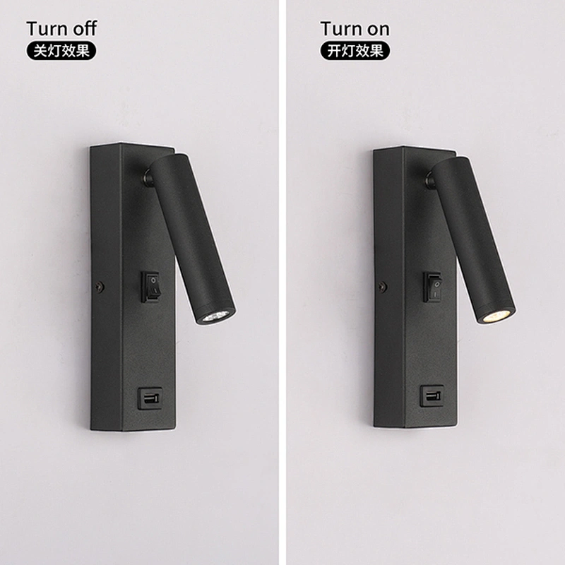 LED Wall Lamp with On/Off Switch
