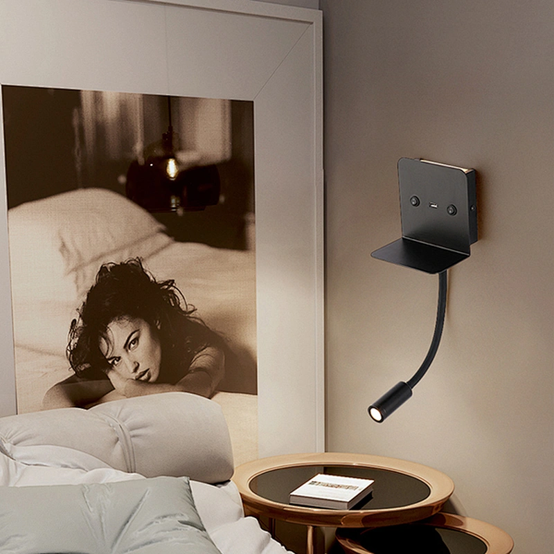 Bedside LED Reading Wall Lamp