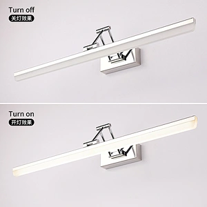 Adjustable Chrome LED Picture Light