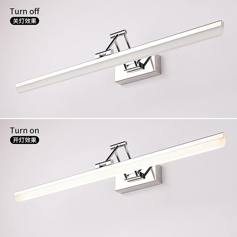Adjustable Chrome LED Picture Light