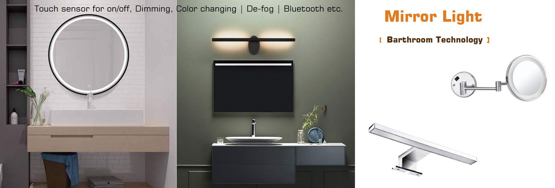 barthroom mirror light