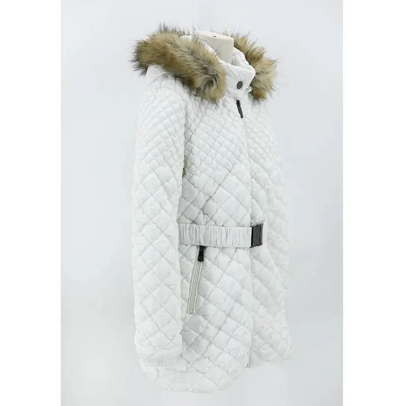 Girl's padding jacket with hood