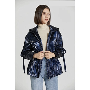 Women's padding jacket - fake down padding
