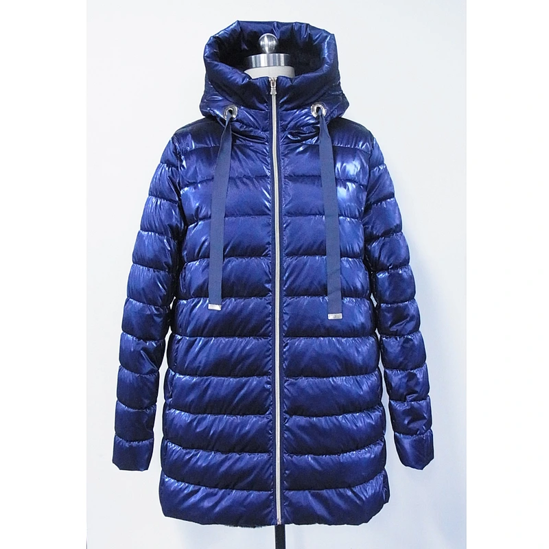 Women's padding jacket - fake down padding