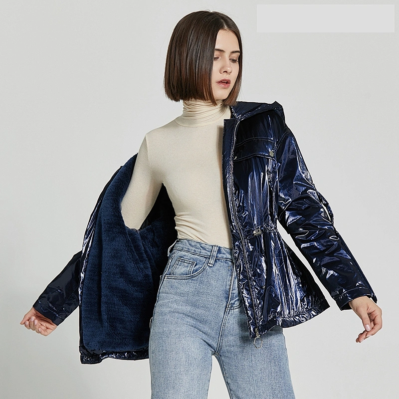 Women's padding jacket - fake down padding