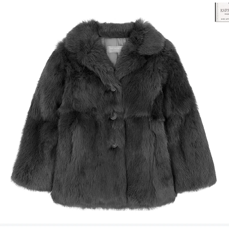 Girl's Faux Fur Jacket