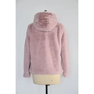 Lady's faux fur jacket