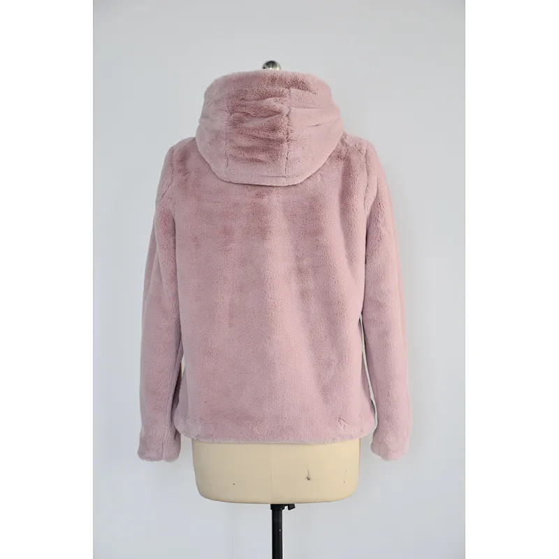 Lady's faux fur jacket