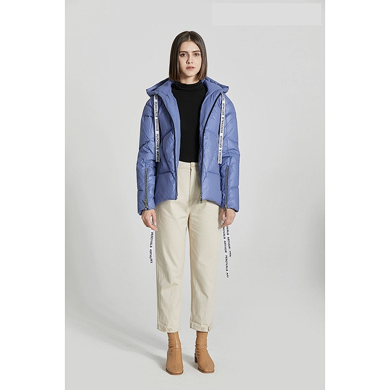 Women's padding jacket - fake down padding