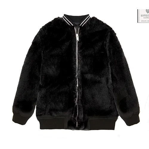 Girl's Faux Fau Jacket