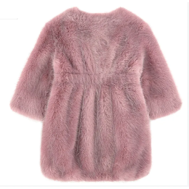 Girl's Faux Fur Jacket