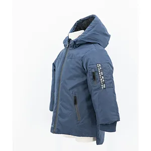 Boy's padding jacket with hood
