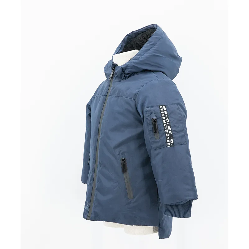 Boy's padding jacket with hood