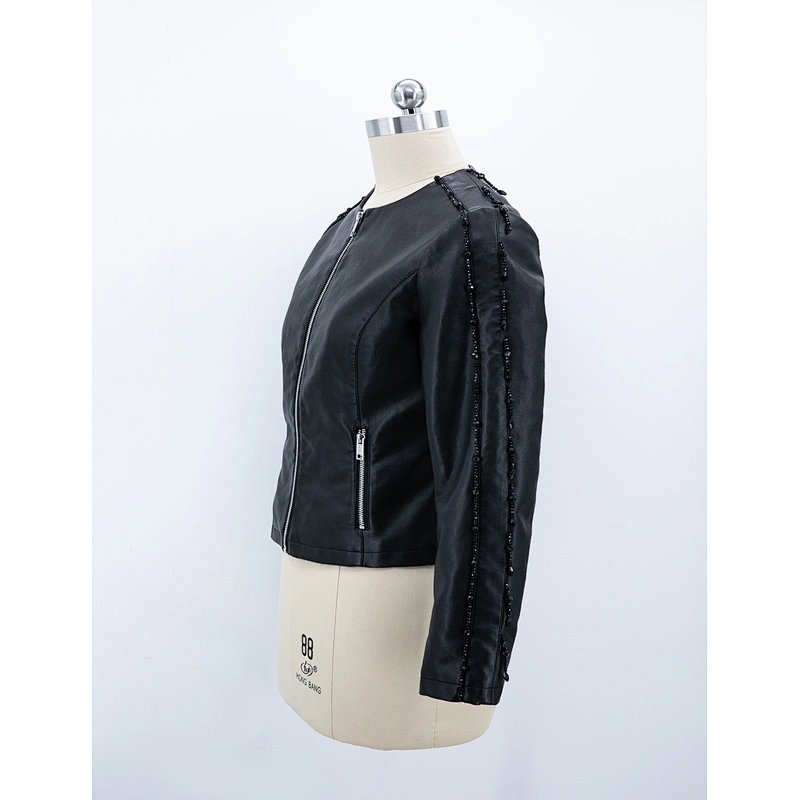 Women's pu jacket