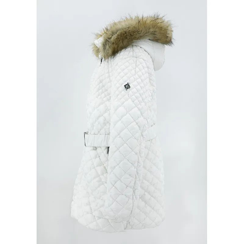 Girl's padding jacket with hood