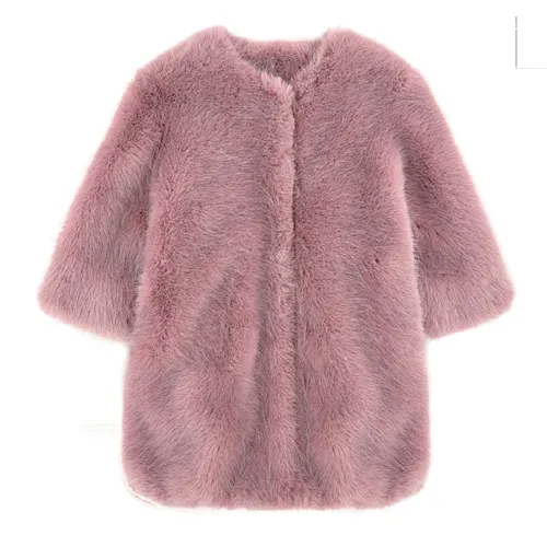 Girl's Faux Fur Jacket